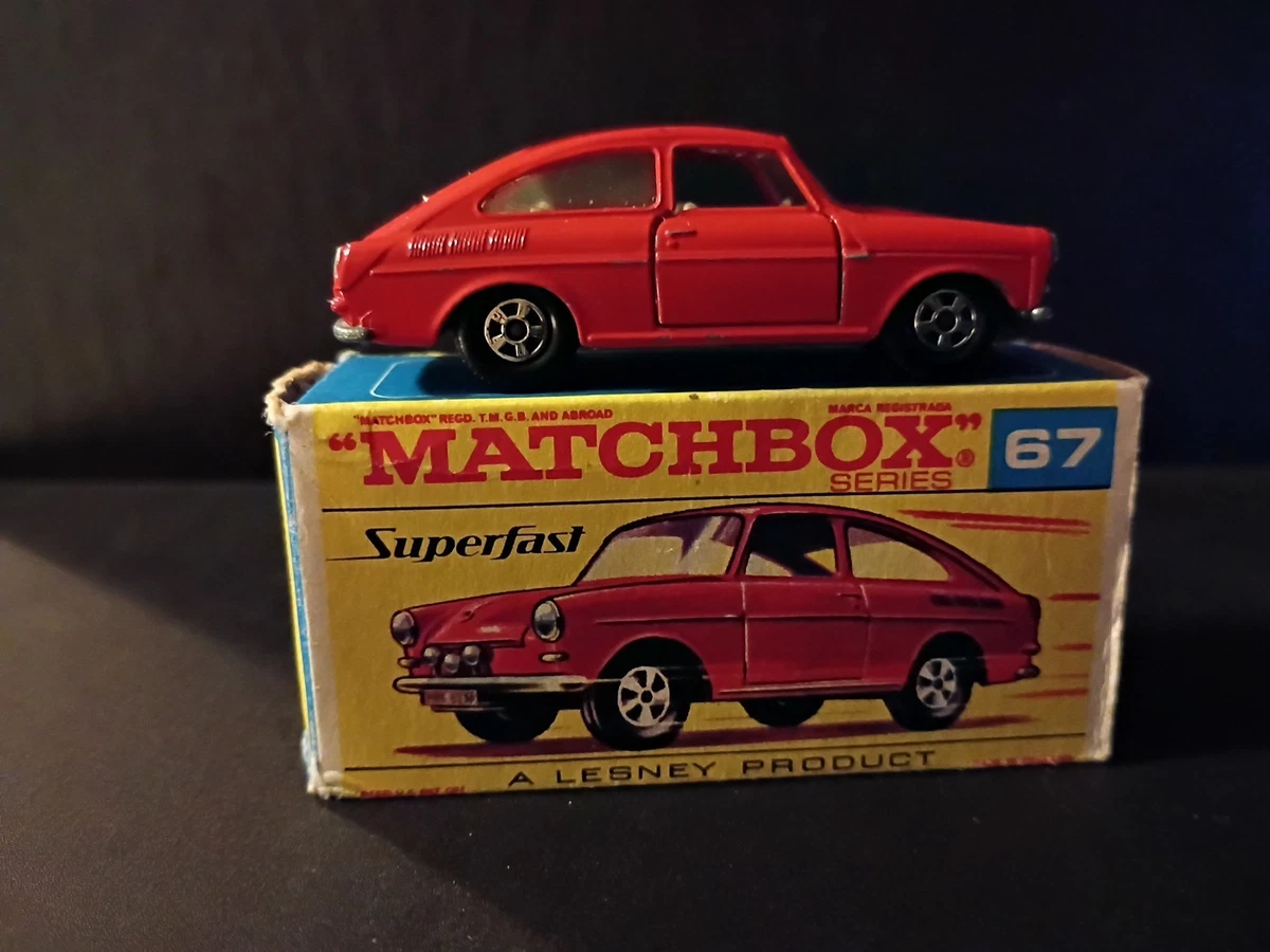 MATCHBOX SUPERFAST N°67 VW Volkswagen 1600 TL Type 3 Fastback Métallique Violet EUR 5,81 MATCHBOX SUPERFAST N°67 VW Volkswagen 1600 TL Type 3 Fastback Métallique Violet EUR 5,81