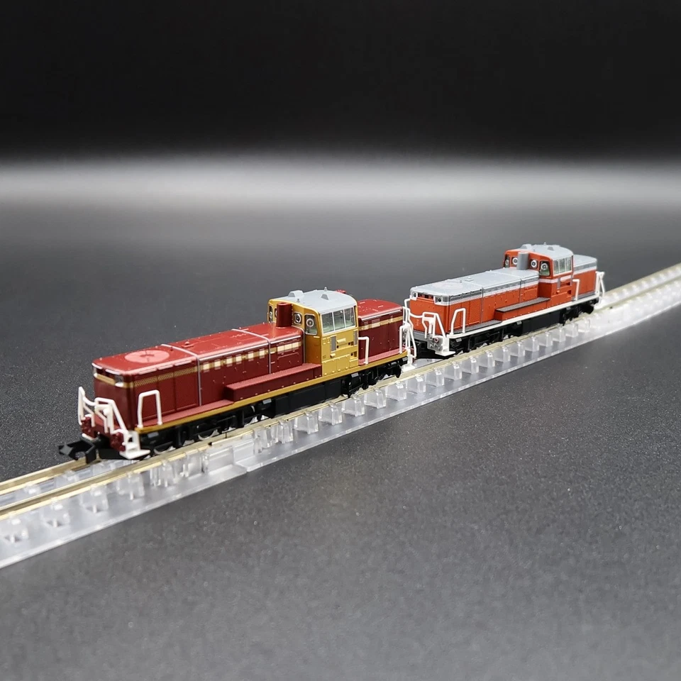 Tomix 98949 - Watarase Railway DE10 Diesel Locomotive (Double Set) - Spur N