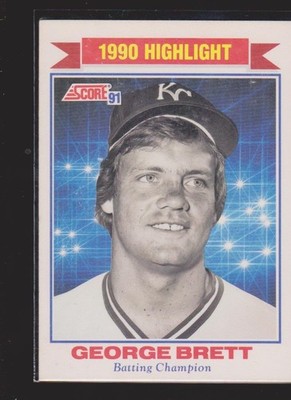 George Brett Cards Inserts Vintage Premium Collection LOOK