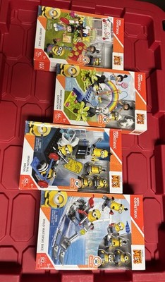 Lot of 4- New MEGA Construx Despicable Me Agnes Toy Sale/Unicorn Expedition Rare