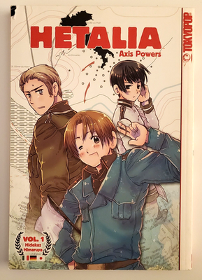Hetalia Axis Powers English Manga Volume 1 Hidekaz Himaruya