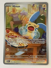 The Pokémon Company Pokémon TCG Minun 194/182 Paradox Rift IR Holo EN 70 HP on eBay