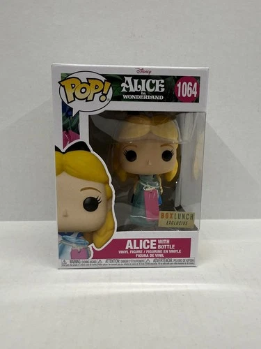 Funko Alice with Bottle #1064 Pop Vinyl Disney Alice in Wonderland Box Lunch