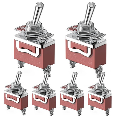 #ad Marine Toggle Switch 12V 6Pcs 2Pin SPST Marine ON Off Switch 30A for Marine ... $9.72