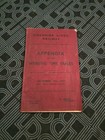 Cheshire Lines Railway Appendix Working Time Tables Nov 1935 (Incomplete)
