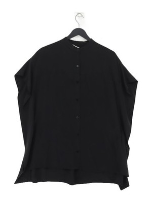 Diane von Furstenberg Damen Shirt XS schwarz 100% Seide Basic