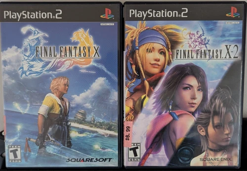 Final Fantasy X & X-2 PS2 Complete Bundle PlayStation 2 Both Games