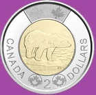2022 Canada Toonie — photo from another recent sale