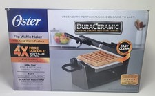 Oster Belgium Flip Waffle Maker Square CKSTWF...