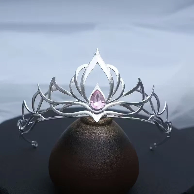 Regali per Concorsi di Bellezza, Tiara e Corona in Argento e Oro Rosa, Accessorio per Capelli da Sposa, Corone da Sirena
