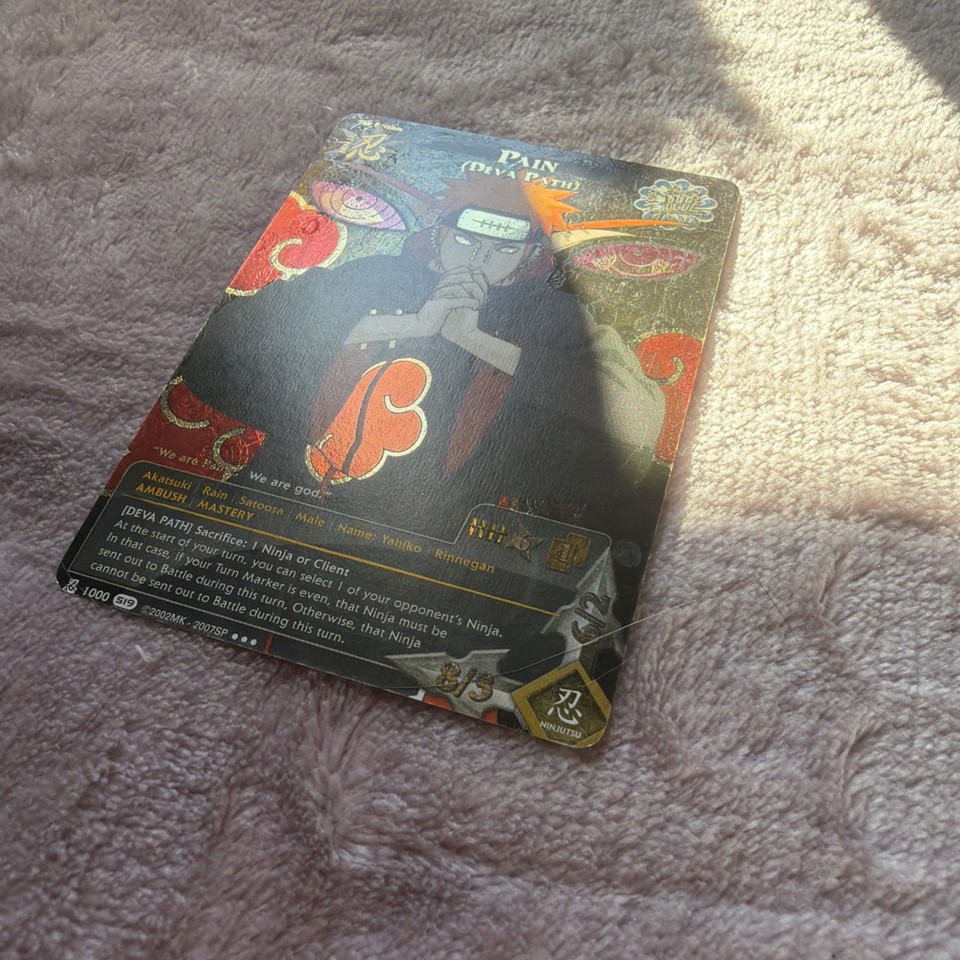 Naruto Ccg #1000 Pain Deva Path 1st Edition Near Mint Super Rare | eBay