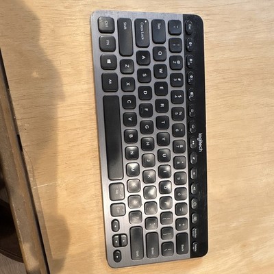 Logitech K810 Compact Bluetooth Illuminated Multi-Device Keyboard Black/Gray