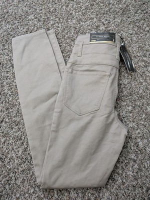 REFUGE Hi Waist Skinny Pants Khaki Gray Women's Size 2 NWT