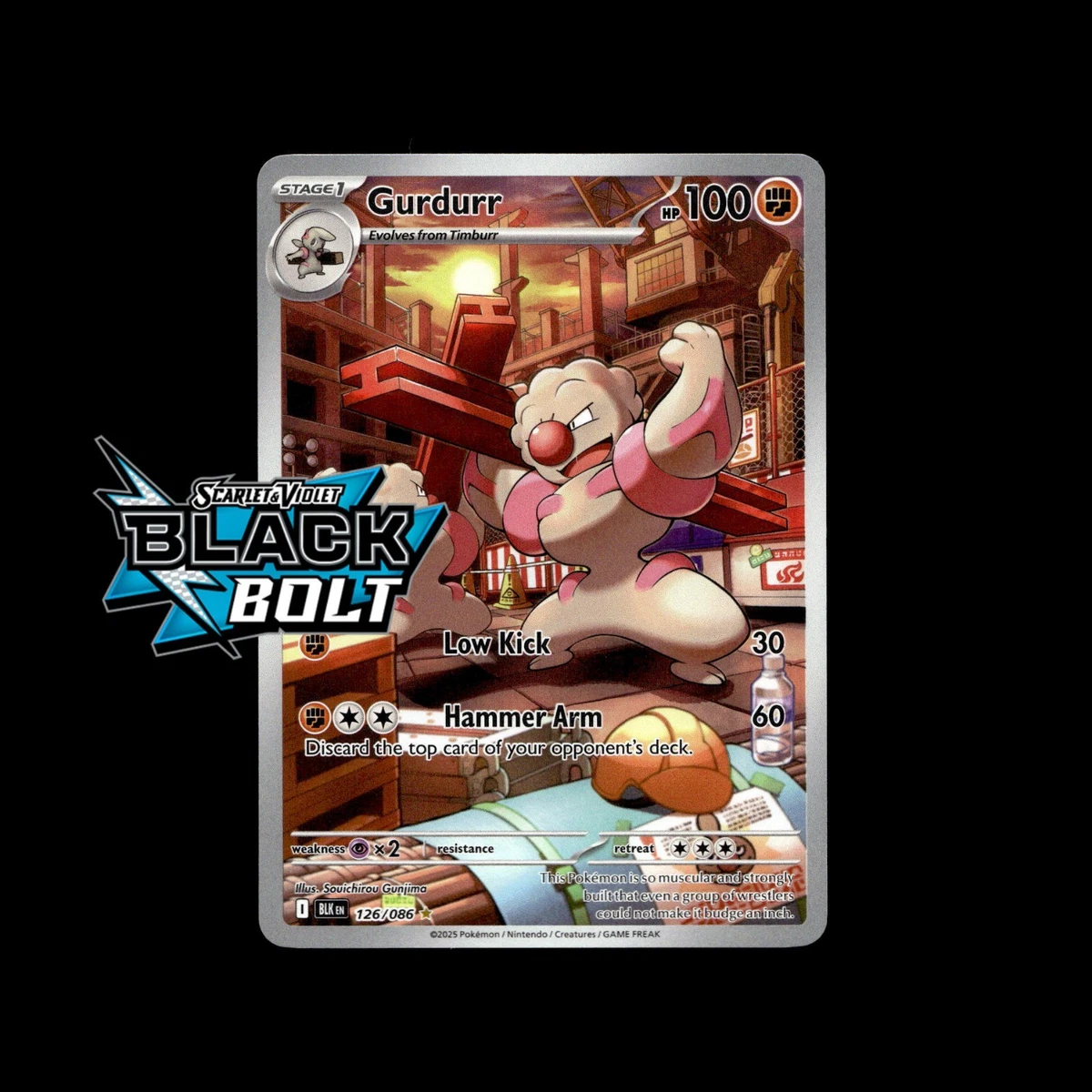 Gurdurr Pokémon TCG Cards for sale
