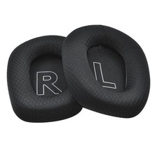 2 Black Ear Pads Cushion For Logitech G733 Lightspeed Wireless Gaming Headset f