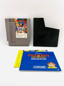 Chip and Dale Rescue Rangers n 'n Nintendo NES CIB COMPLETE BOX MANUAL