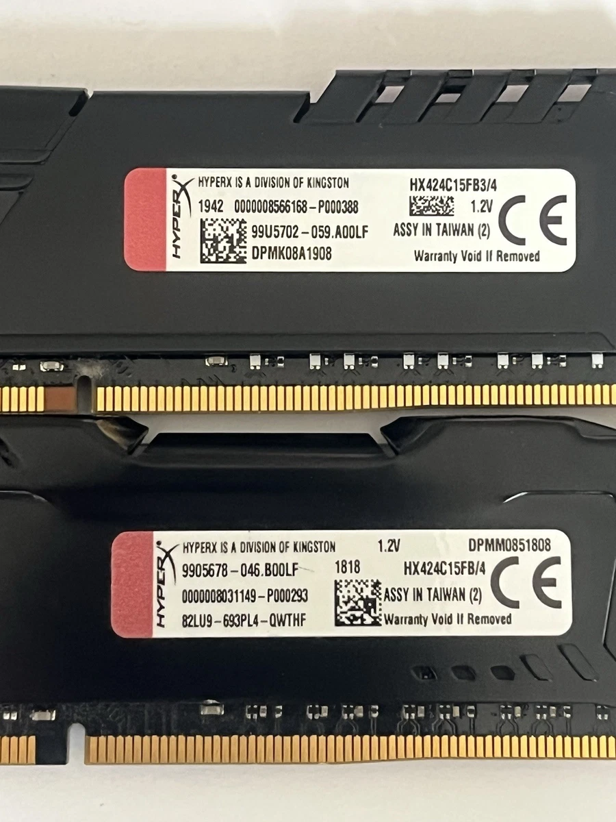 HyperX FURY DDR4 メモリー 4枚セット Kingston HyperX FURY - DDR4 - 32 GB: 4 x 8 GB - DIMM 288-pin