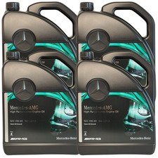 4x5 L ORIGINAL Mercedes AMG High Performance 0W40 MB 229.5 Motor&ouml;l 000989880813