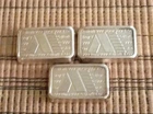 3-1981 USVI Amark 1 oz Silver Bars