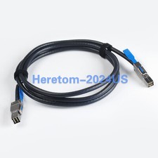 12GBs SFF-8644 to SFF-8644 Mini SAS HD Cable For Dell 0GYK61 MD1420 MD3420 6.6FT