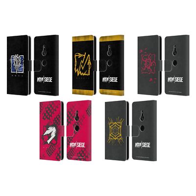 TOM CLANCY'S RAINBOW SIX SIEGE ICONS LEATHER BOOK WALLET CASE FOR SONY PHONES 1