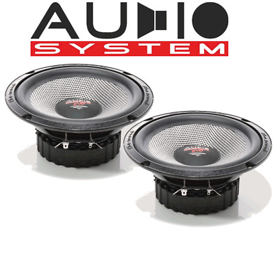 Audiosystem AS165 EVO Bass Lautsprecher  165mm Paarpreis   270 Watt