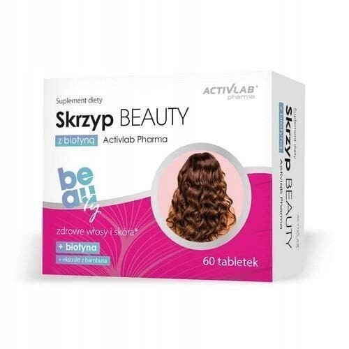 Skrzyp Beauty Mit Biotin Haarwuchs Gesunde Haut, Haare Und NÄGel 60 Tabletten-image