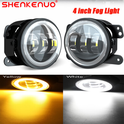 4 Inch LED Fog Lights Front Bumper Driving Lamps for Dodge Journey 2009 -2013
