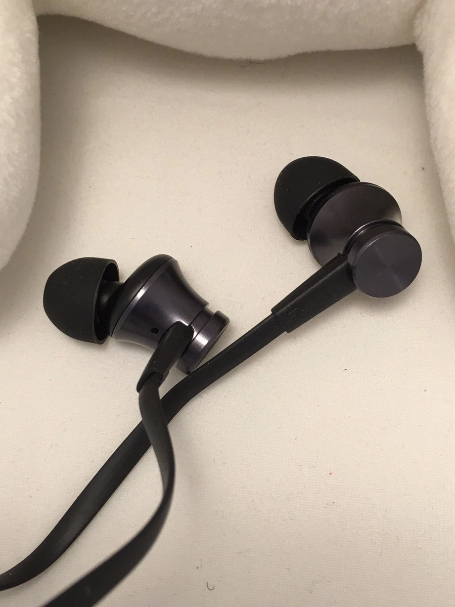 Xiaomi MI in ear Piston Earphone with remote Mic Black Fundamental