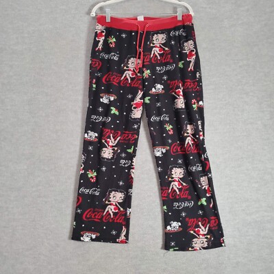 Betty Boop x Coca Cola Women Sleepwear Medium Black Pajama