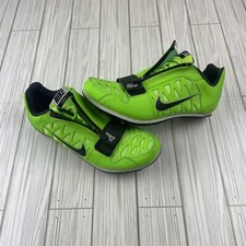 62 Nike Zoom LJ 4 Long Jump Track Field Spikes Green 415339-300 SIZE 5