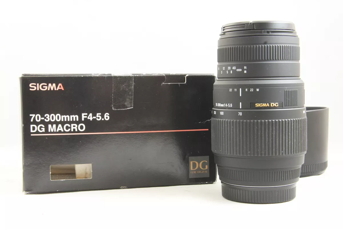 Excellent++ SIGMA 70-300mm F4-5.6 DG MACRO ZOOM AF Lens for Minolta / Sony #4055