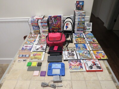 Nintendo 3DS & DS OEM Replacement Cases ONLY Most w/ Manuals  no game-LOOK&READ!