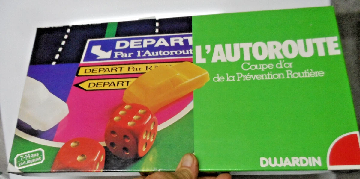 Jeu De Société Vintage L'Autoroute - The Funny Road Editions Edmond Dujardin Annees 50 103906178