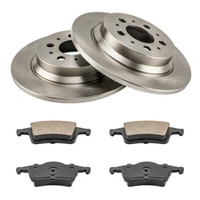 Fit For Volvo S60 XC70 V70 S80 Rear Disc Brake Rotors Brake Pads