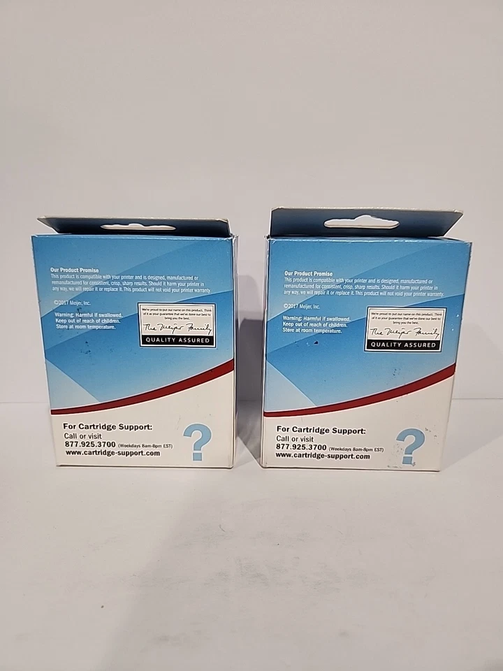 NEW Lexmark 150XL High Yield TriColor Ink Multipack & Black Sealed Meijer Brand - Image 3 of 4