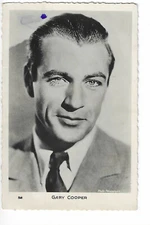 ARTIST ACTOR GARY COOPER