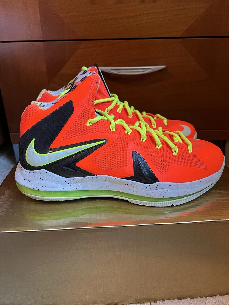 Nike Lebron 10 P.S Elite Bright Crimson | eBay