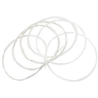  6 Pcs Classical Irin Guitar Strings C102 Transparent Nylon Musicians Learners