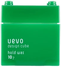 Uevo design cube Hair Hold Wax 80g styling Hair care Wax Japan^