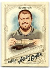 2018 TOPPS ALLEN & GINTER SCOTT BLUMSTEIN #34