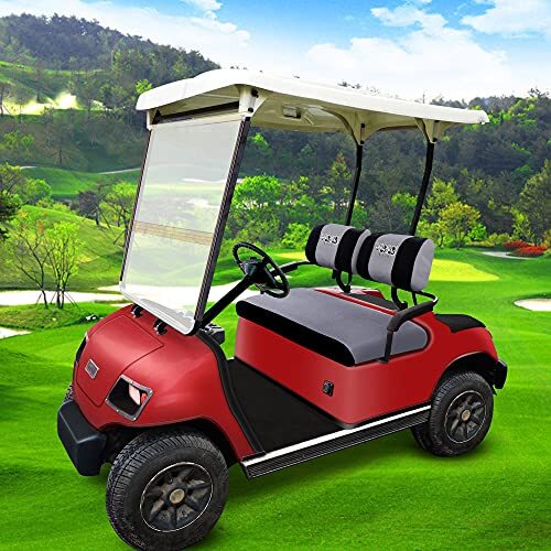 Golf Cart Front & Rear Seat Covers Full Set for Yamaha G2 G8 G9 G11 Gray+Black eBay