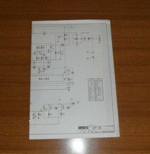 ELGAM EP20 Bass Pedal Original Service Manual Schematic Diagram Schematic EP-20
