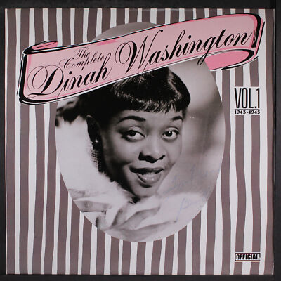 DINAH WASHINGTON: the complete, vol. 1 (1943-45) OFFICIAL 12