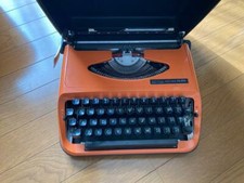 Typewriter Brother brother antique collection interior with fashionable cover thumbnail