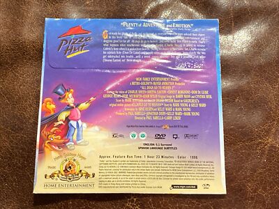 RARE 1996 Pizza Hut Promo All Dogs Go to Heaven 2 DVD NEW Unopened