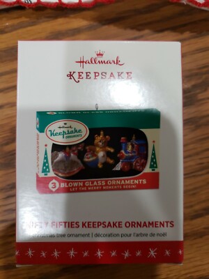 Hallmark: Nifty Fifties Keepsake Ornament Classic Memories 2016 Ornament NIB