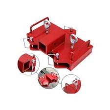 Inserta 2" Carretilla elevadora Enganche Receptor Palet Horquillas Remolque Adaptador de Remolque'