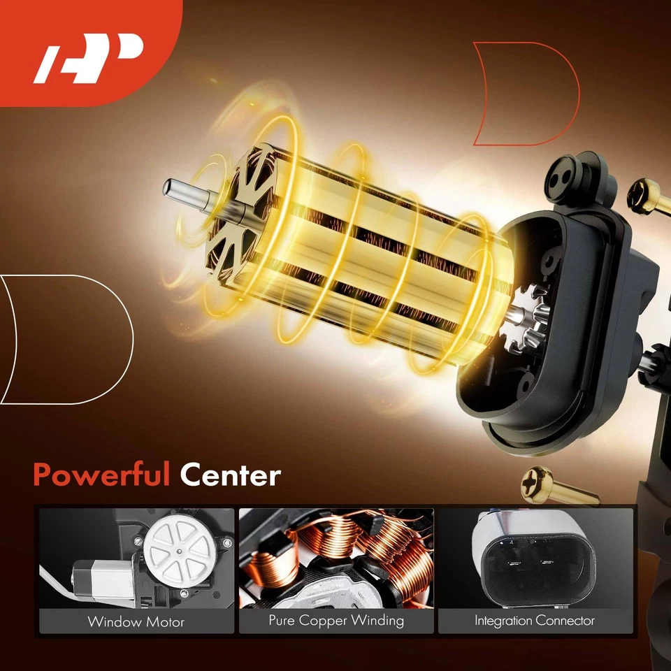 Регулятор заднего стекла премиум-класса A для Chevrolet GMC Envoy XL 02-06 Isuzu Ascender - Изображение 4 из 4