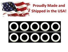 Plastic 4.25"Light Trim Goof Ring for 4"Recessed Can Lighting Fixture White 10pk